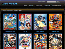 Tablet Screenshot of animetv.org