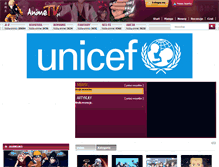 Tablet Screenshot of animetv.pl